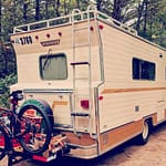 1971 Winnebago D25 Chieftain view from rear